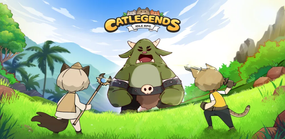 Cat Legends: Idle RPG screenshot 1