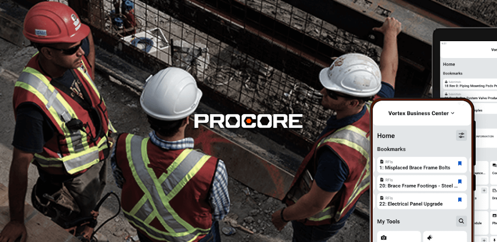 Procore screenshot 1
