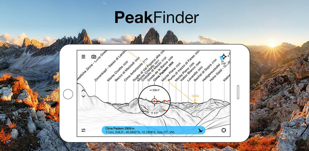 PeakFinder screenshot 1