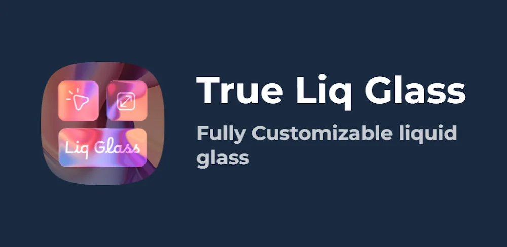 True Liquid Glass MOD screenshot 2