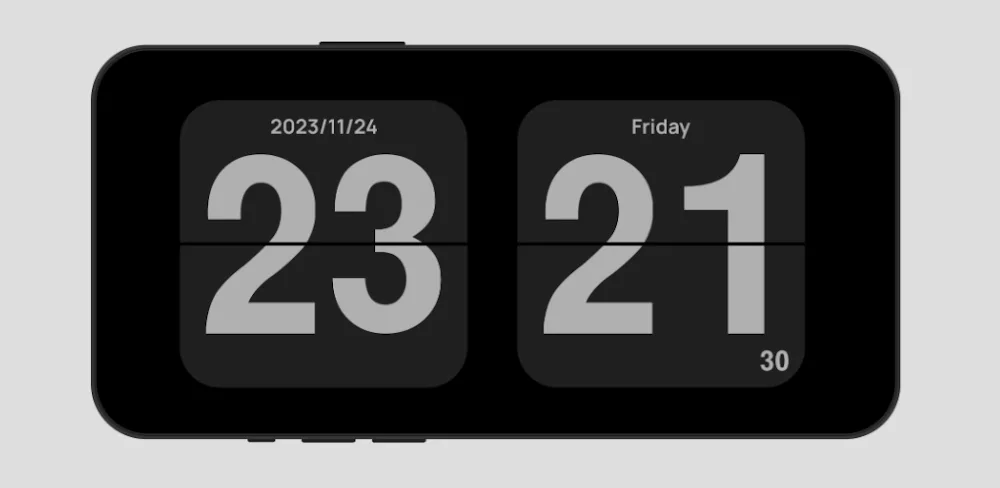 Flip Clock: World Clock screenshot 1