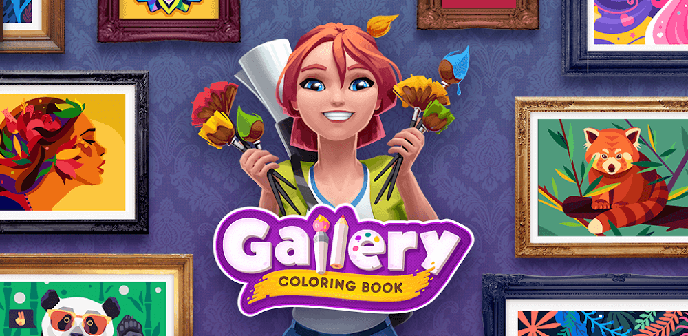 Gallery: Coloring Book & Decor screenshot 1