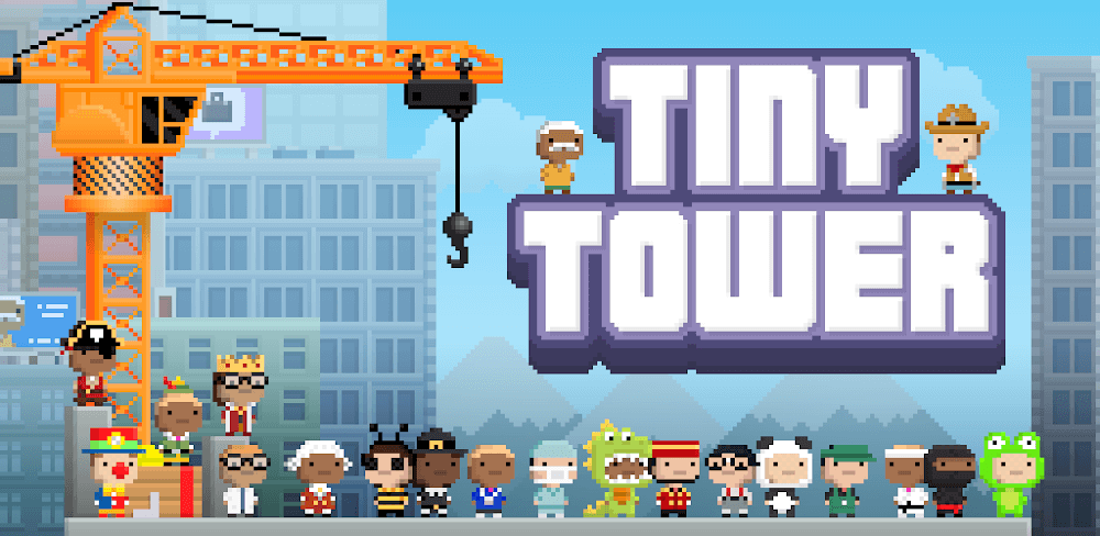 Tiny Tower: 8 Bit Retro Tycoon screenshot 1