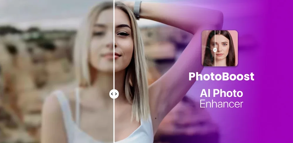 PhotoBoost – AI Photo Enhancer screenshot 1