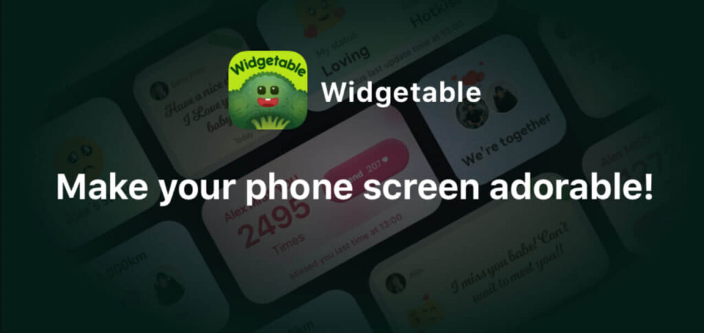 Widgetable: Social Widgets screenshot 1