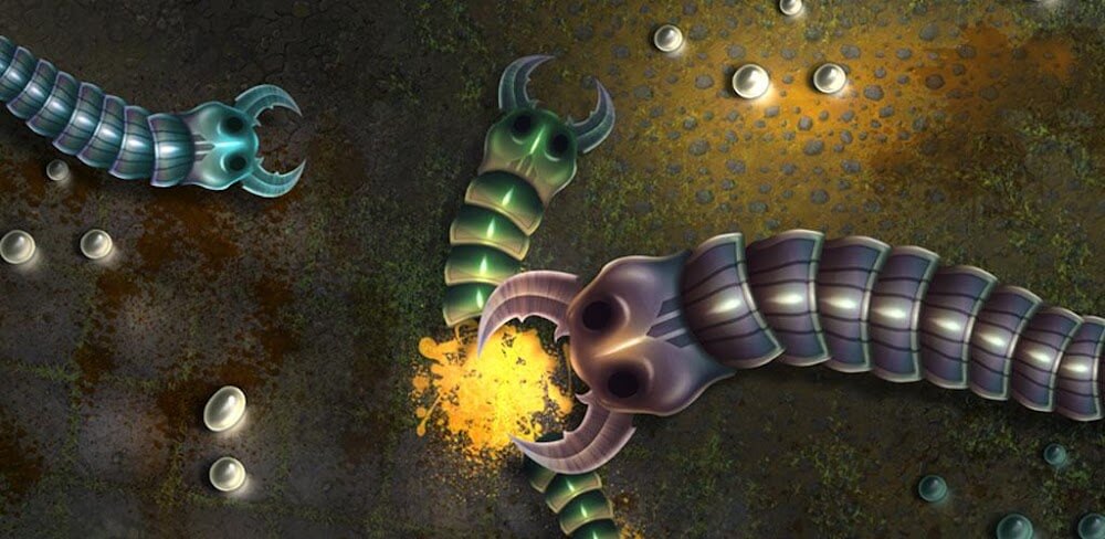 Insatiable.io -Slither Snakes screenshot 1