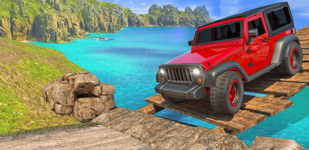 Offroad Jeep Driving & Parking screenshot 1