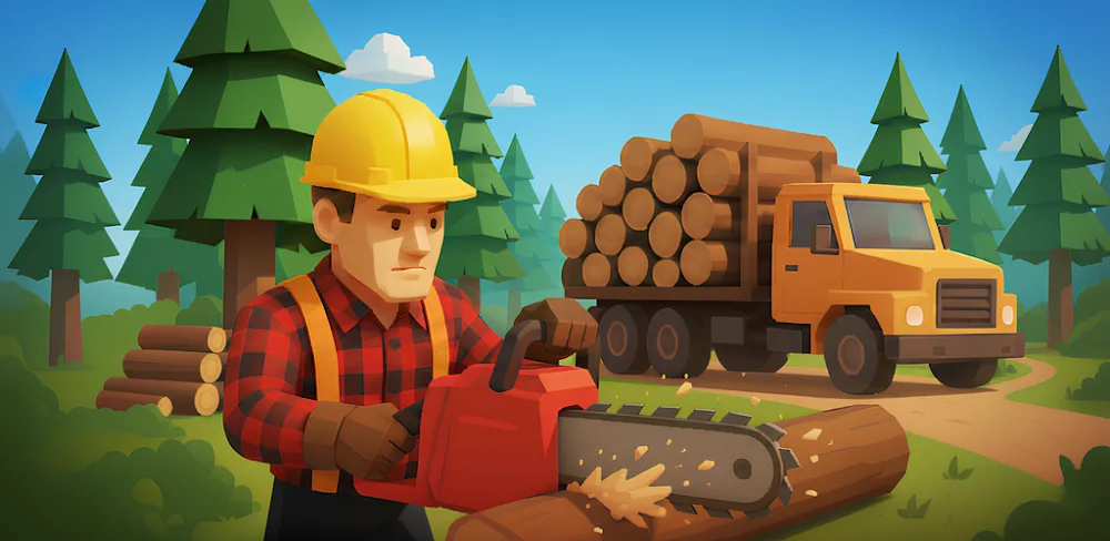 Idle Lumber Chopper Empire Inc screenshot 1