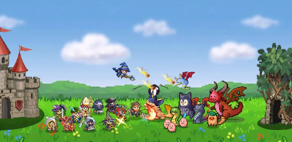 Wagle Squad: Pixel Swarm screenshot 1