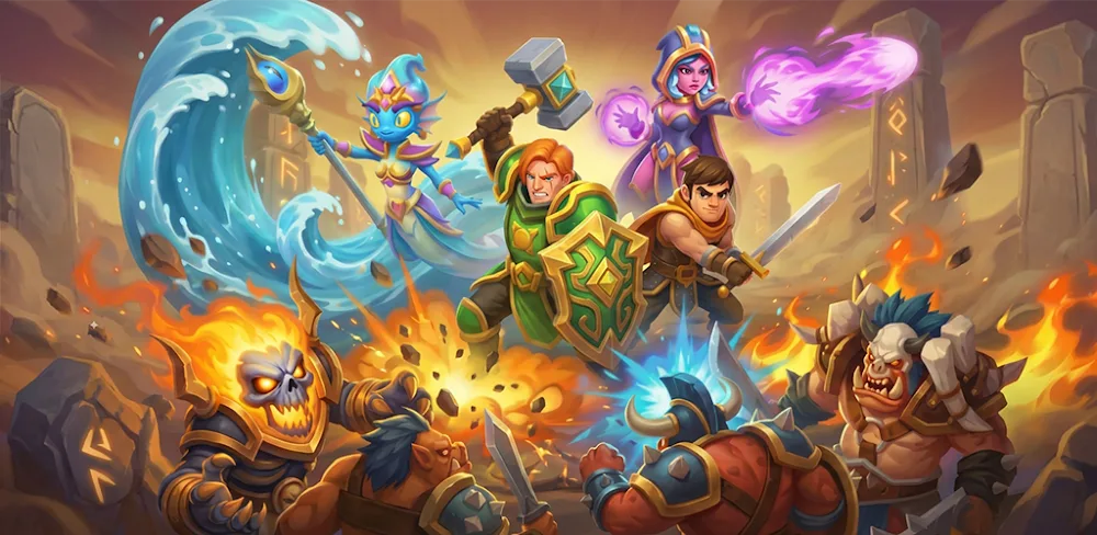 Rush Hero: AFK Legends RPG screenshot 1