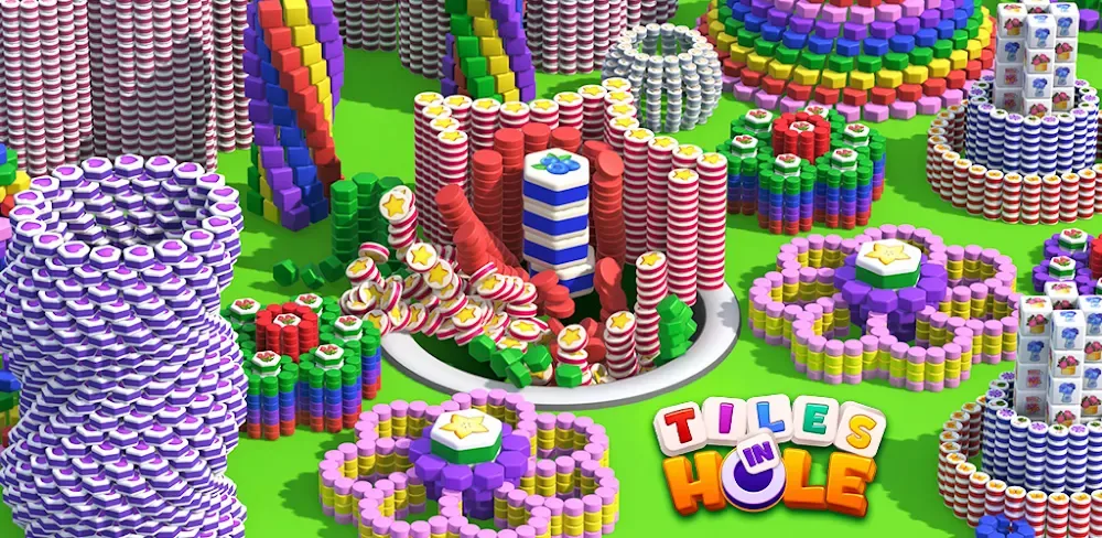 Tiles in Hole: Black Hole screenshot 1