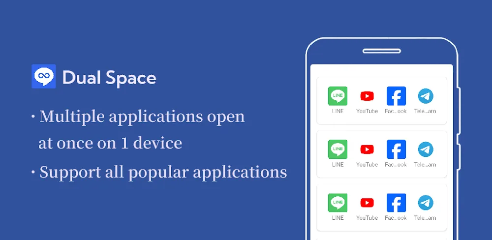 Dual Space : Multi App screenshot 1