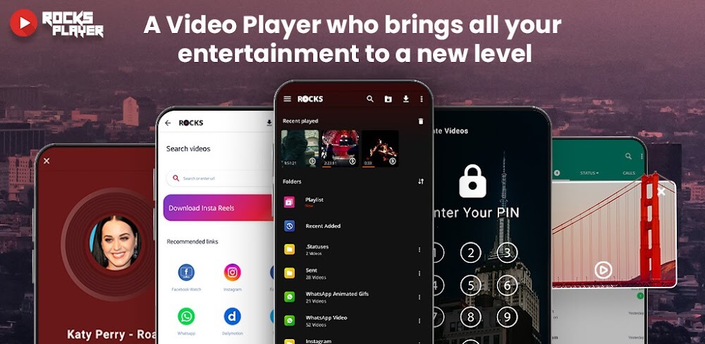 HD Video Player All Formats (Rocks Player) screenshot 1