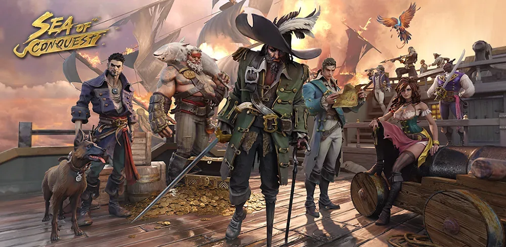 Sea of Conquest: Pirate War screenshot 1