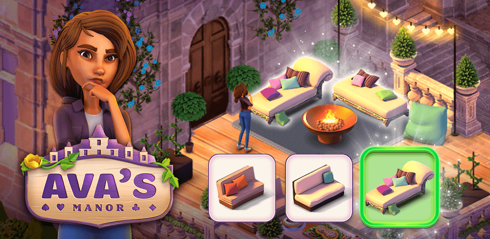 Solitaire Story – Avas Manor screenshot 1