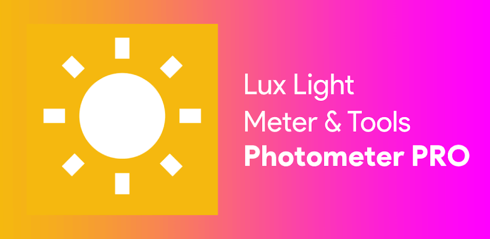 Lux Light Meter Photometer PRO (Photometer PRO) screenshot 1