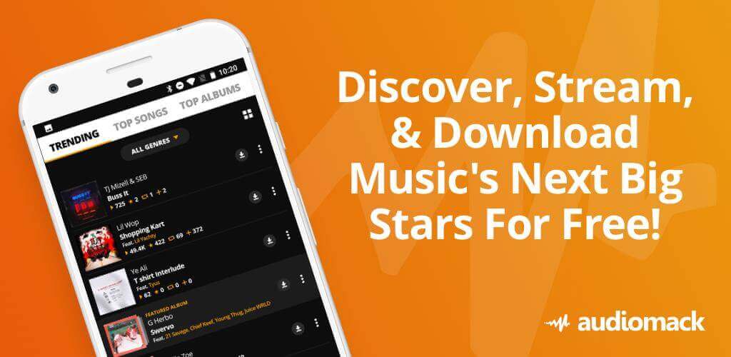 Audiomack screenshot 1