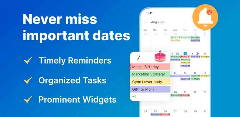 Calendar Planner – Agenda App (Good Calendar ) screenshot 1