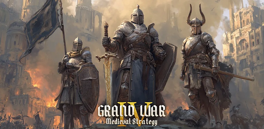 Grand War 4: Medieval Strategy screenshot 1