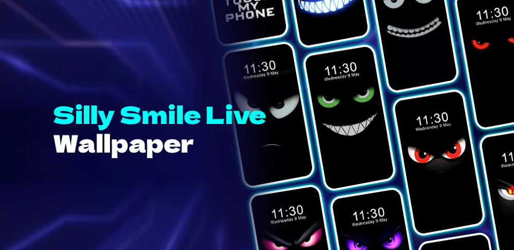 Funny Smile Live Wallpaper screenshot 1