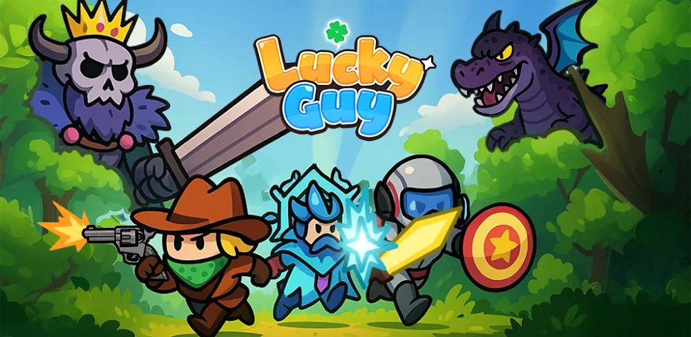 Lucky Heroes! : Defense Game (Lucky Guy) screenshot 1