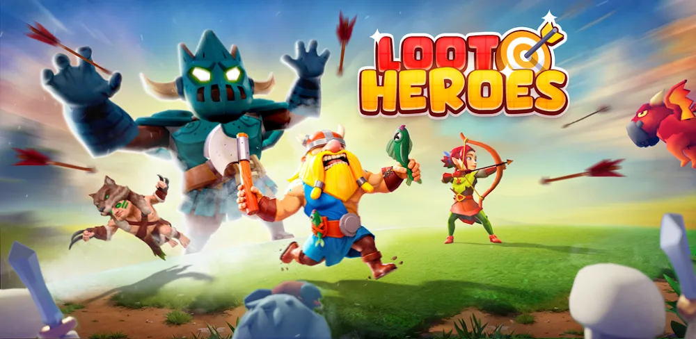 Loot Heroes: Fantasy RPG Games screenshot 1