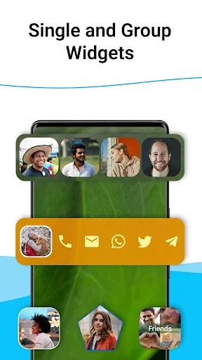Contacts Widget MOD screenshot 1