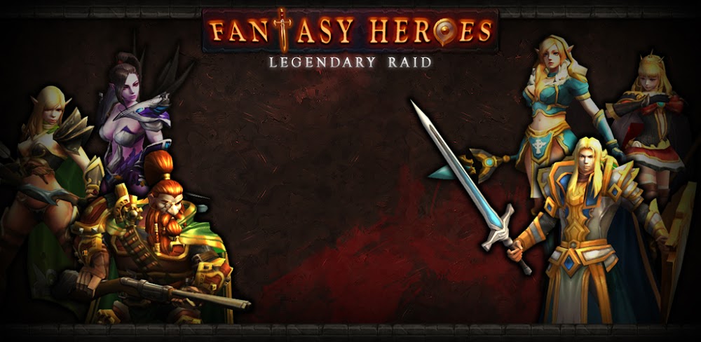 Fantasy Heroes: Epic Raid RPG screenshot 1