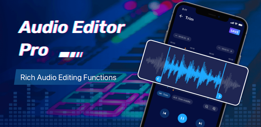 Audio Editor Pro screenshot 1