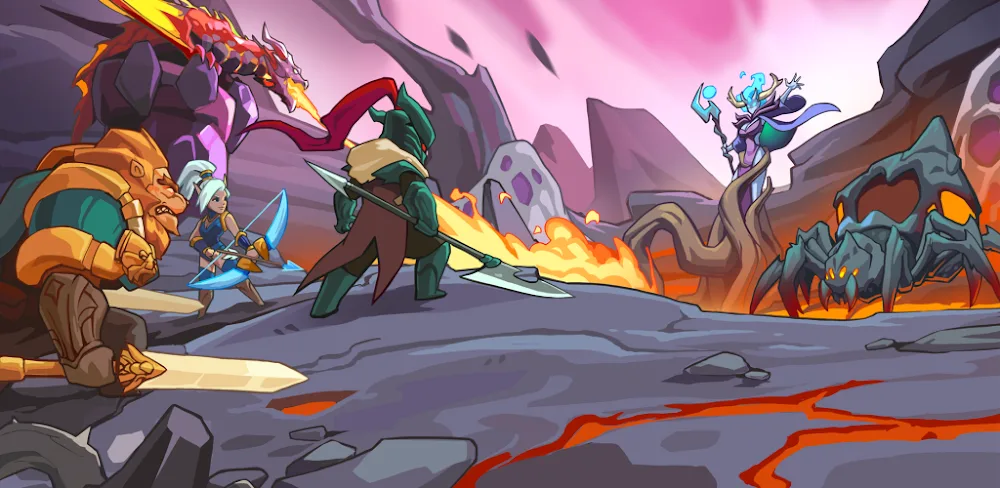 Hero Busters: Tower Defense screenshot 1