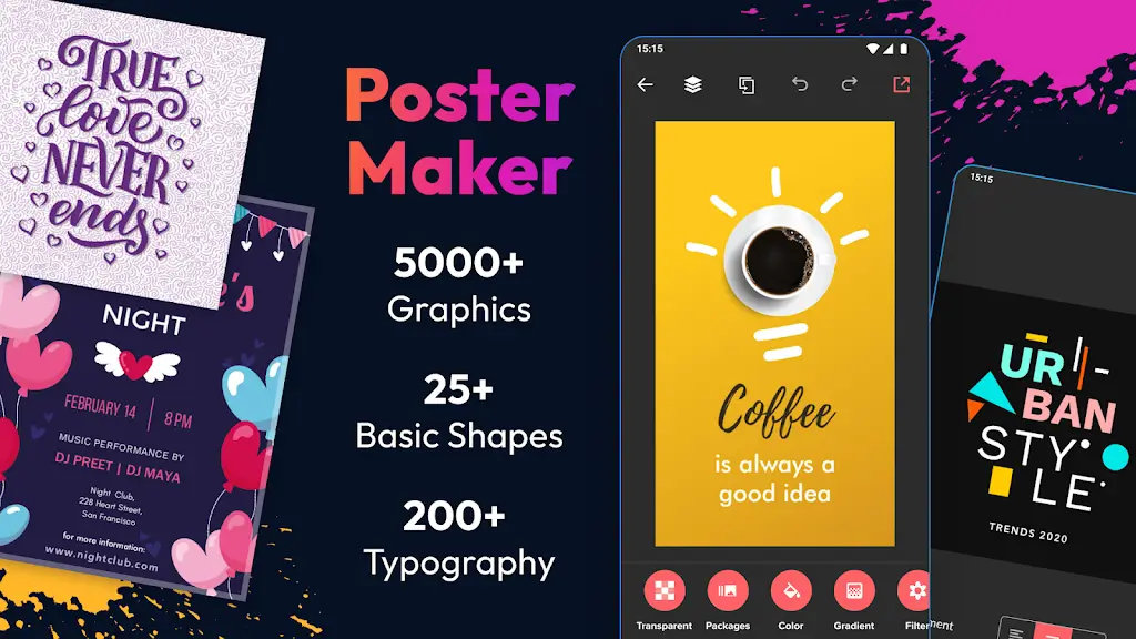 Poster Maker (Postro) screenshot 1