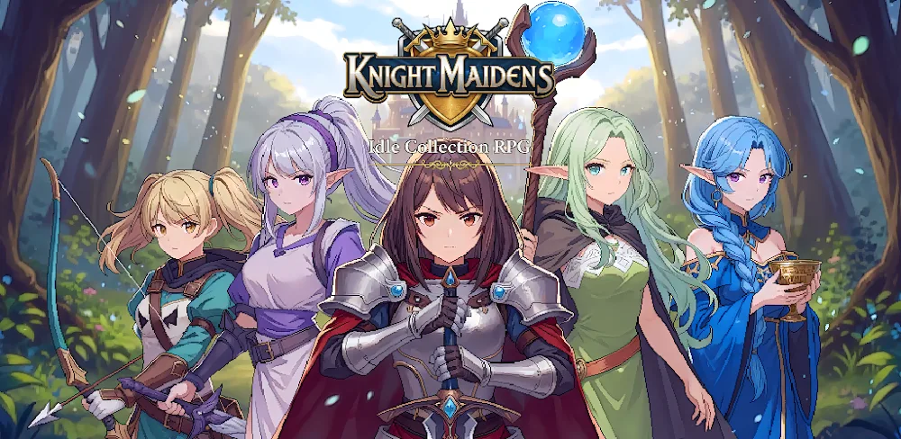 Knight Maidens: Idle RPG screenshot 1