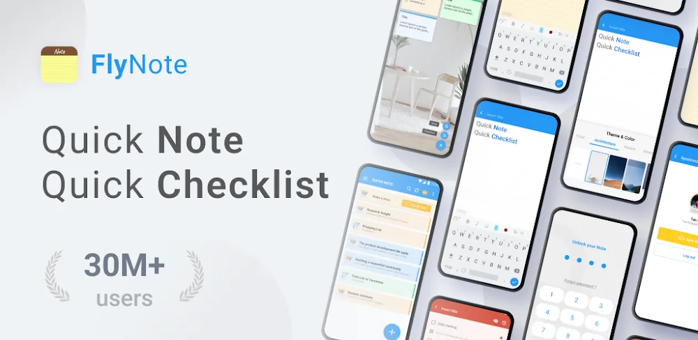Notes, Notepad – FlyNote screenshot 1
