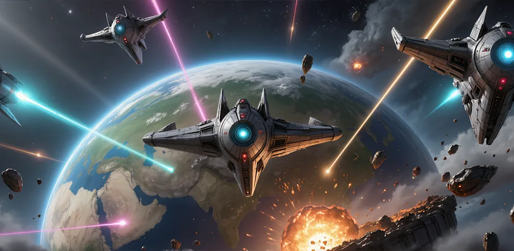 Super Space Destroyer screenshot 1