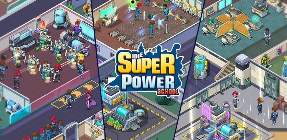 Idle Superpower School screenshot 1