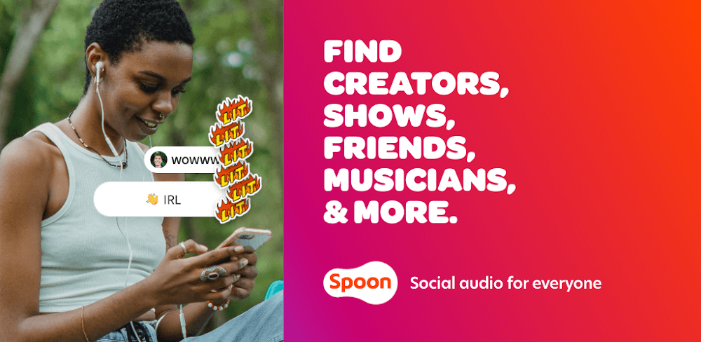 Spoon: Talk & Music Livestream screenshot 1