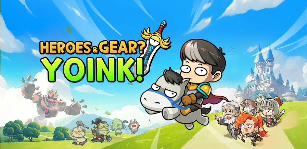 Heroes & Gear? Yoink! screenshot 1