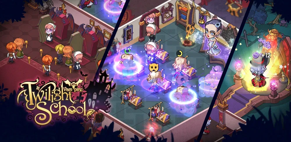Idle Vampire: Twilight School screenshot 1