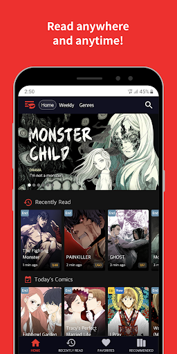 Toomics screenshot 1