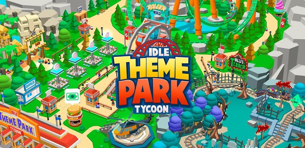 Idle Theme Park Tycoon screenshot 1