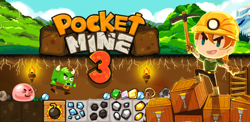 Pocket Mine 3 screenshot 1