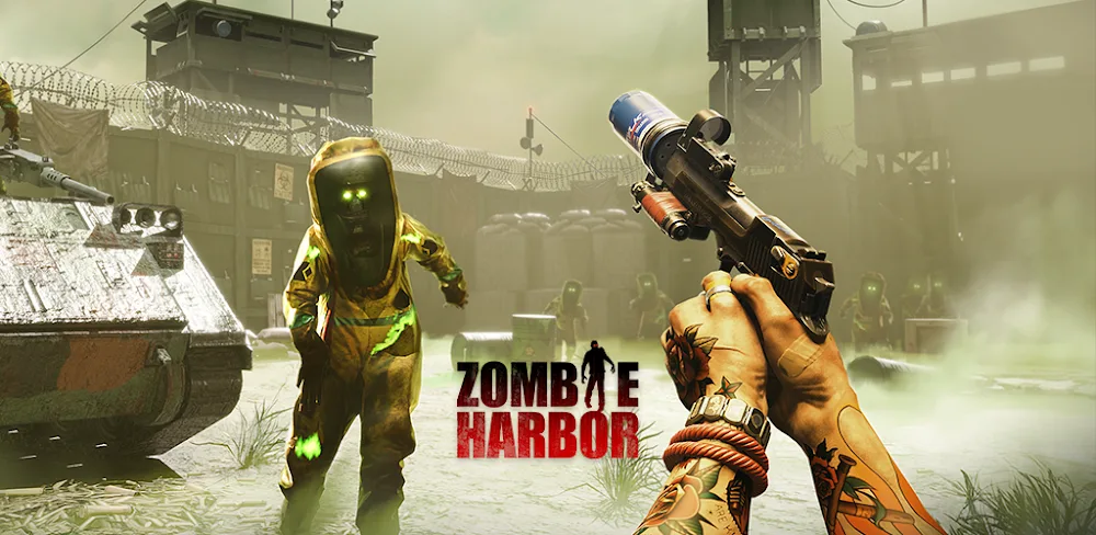 Zombie Harbor: Offline FPS screenshot 1