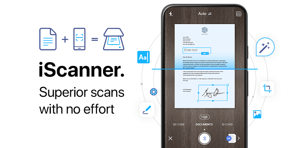iScanner – PDF Scanner App screenshot 1