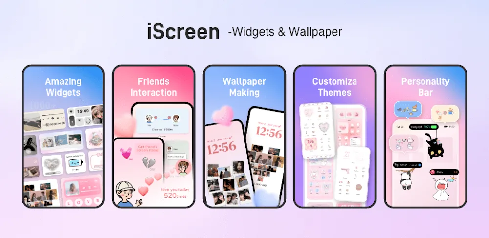 iScreen – Widgets & Themes screenshot 1