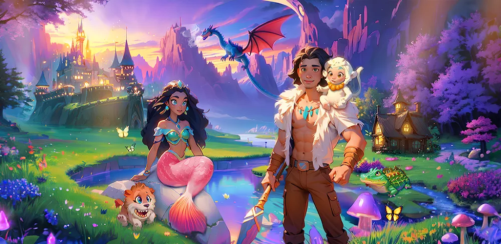 Tales & Dragons: Merge Puzzle screenshot 1
