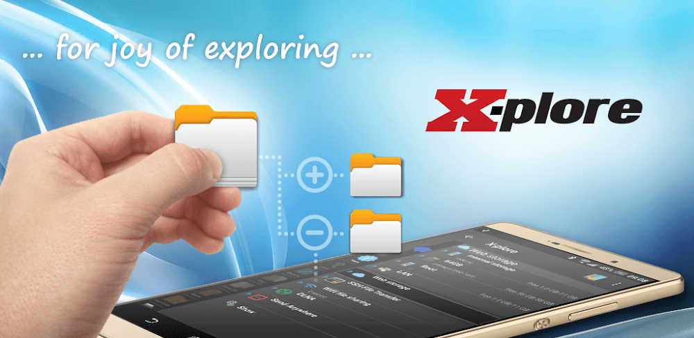 X-plore File Manager screenshot 1