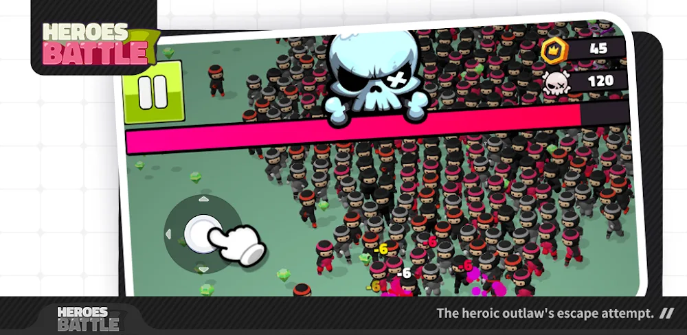 Heroes battle screenshot 1