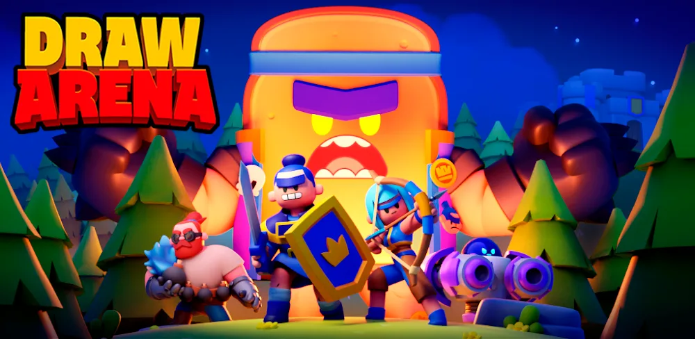 Draw Arena: Battle Tactics screenshot 1