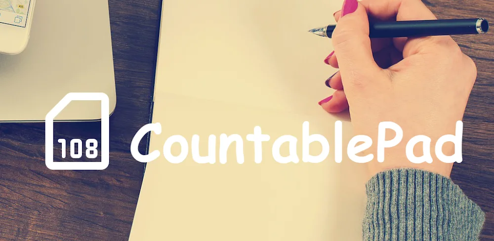 Word Counter Note CountablePad MOD screenshot 1