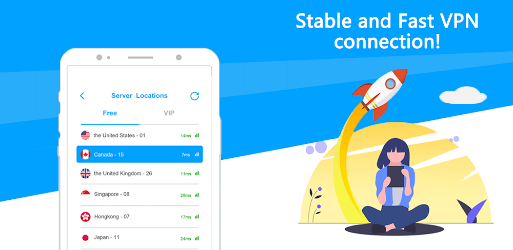 Rapid VPN –  Hotspot screenshot 1
